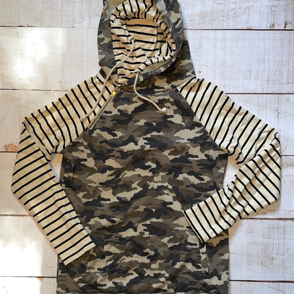 Ampersand Ave Camo Hoodie